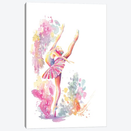 Ballerina Grande Canvas Print #STC170} by Stephanie Corfee Canvas Art