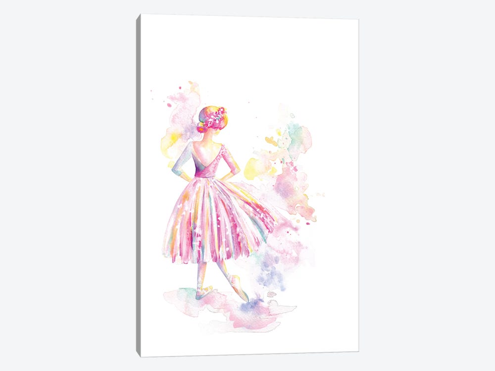 Ballerina Long Tutu by Stephanie Corfee 1-piece Canvas Art