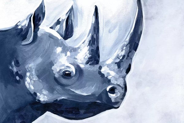 Rhinoceroses: Blue Rhino by Stephanie Corfee