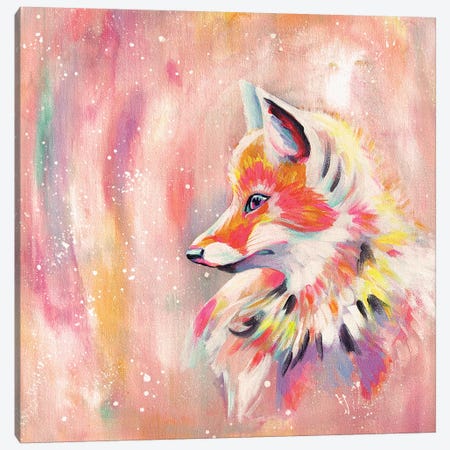 Magic Fox Canvas Print #STC178} by Stephanie Corfee Canvas Artwork