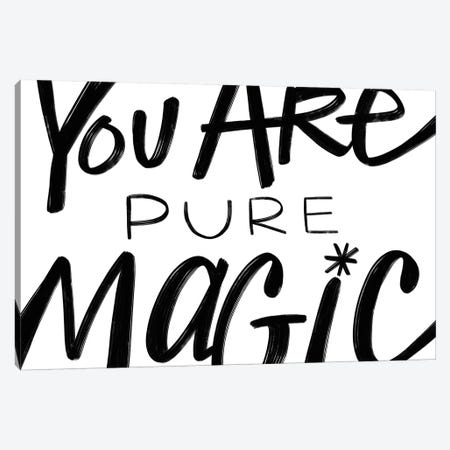 Pure Magic In Black And White Canvas Print #STC179} by Stephanie Corfee Canvas Artwork
