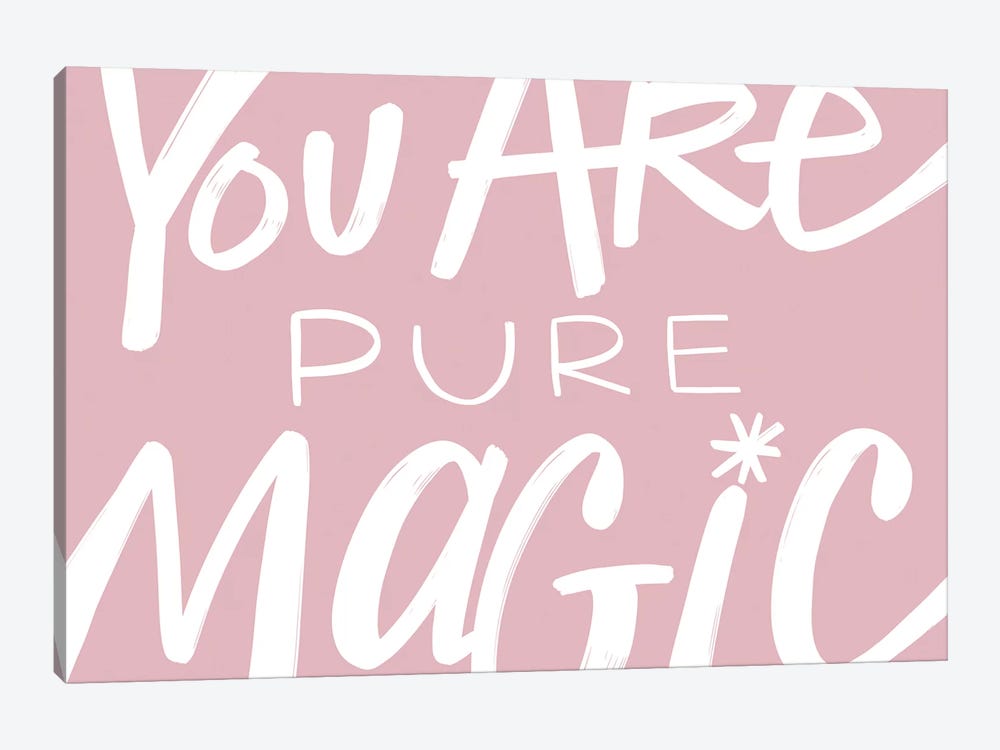 Pure Magic In Pink  by Stephanie Corfee 1-piece Canvas Artwork