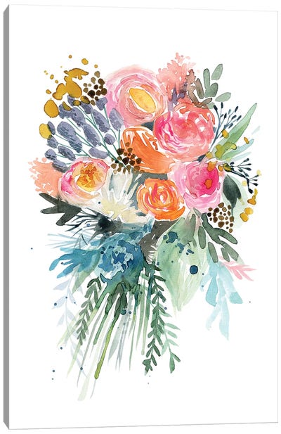 Spring Bouquet Canvas Art Print - Stephanie Corfee