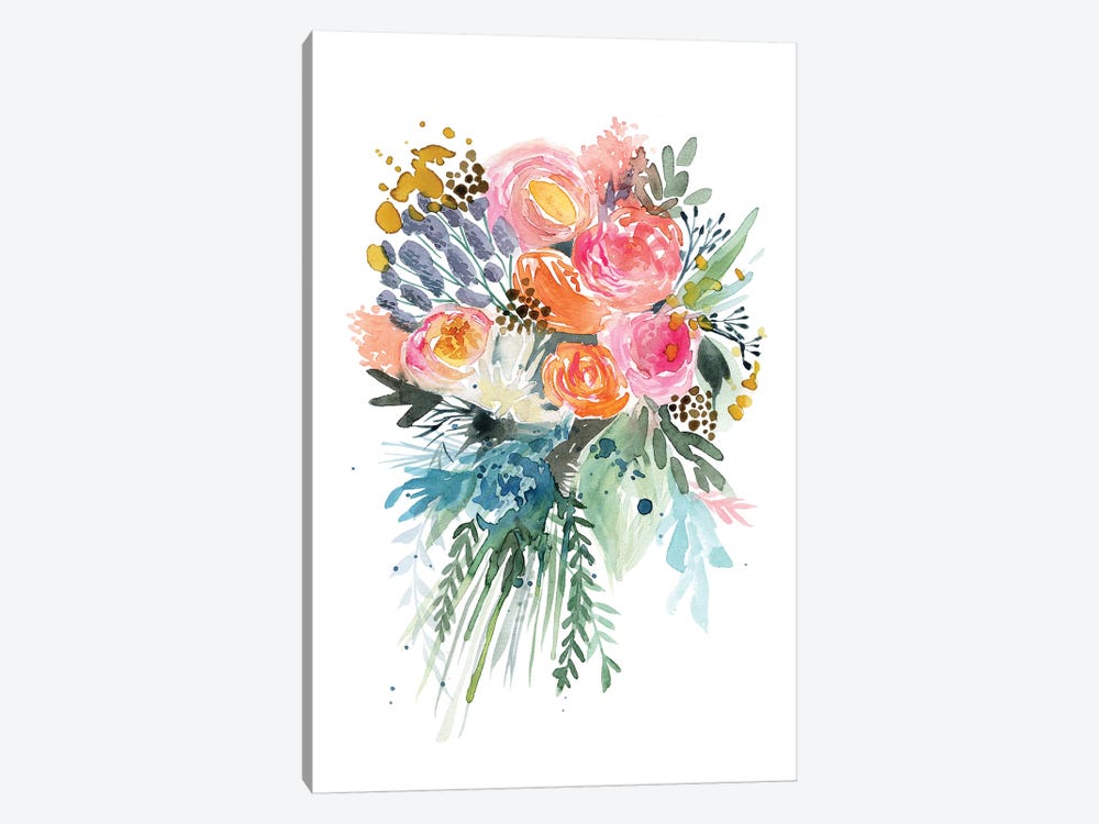 Spring Bouquet by Stephanie Corfee 1-piece Canvas Wall Art