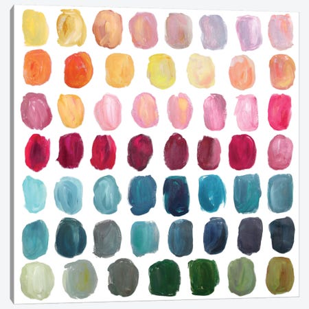 Color Palette Canvas Print #STC18} by Stephanie Corfee Canvas Print