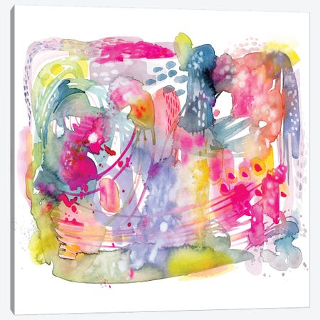 Colorful Chaos Canvas Print #STC19} by Stephanie Corfee Art Print