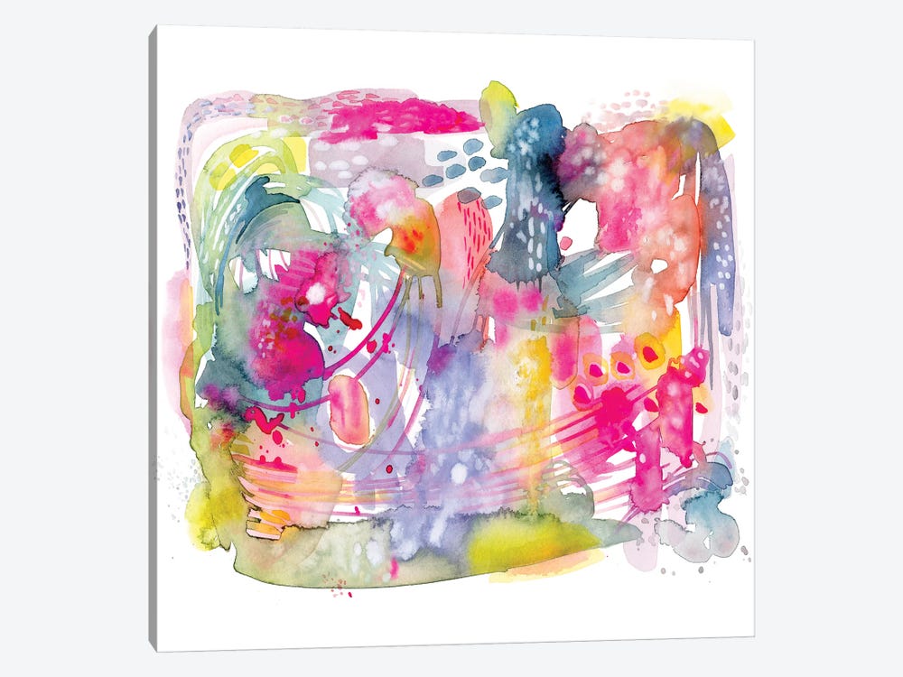 Colorful Chaos by Stephanie Corfee 1-piece Canvas Artwork