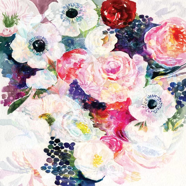 Abundance Bouquet by Stephanie Corfee wall art