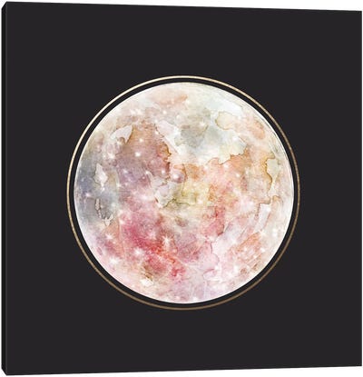 Full Moon Canvas Art Print - Stephanie Corfee