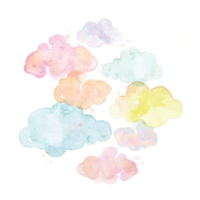 Cotton Candy Clouds by Stephanie Corfee art print