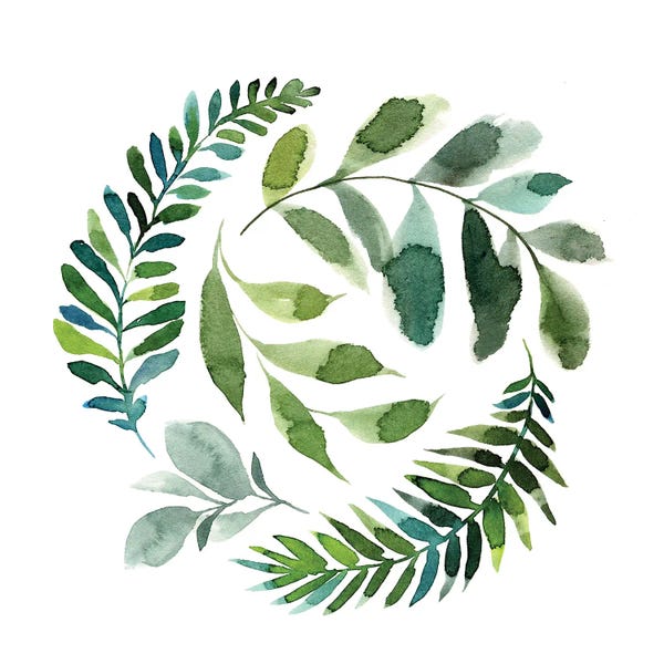 Minimalist Bohemian Decor: Pressed Leaves by Stephanie Corfee