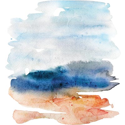 Cerulean Seascape by Stephanie Corfee art print