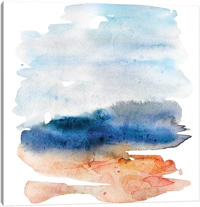Cerulean Seascape Canvas Art Print - Stephanie Corfee