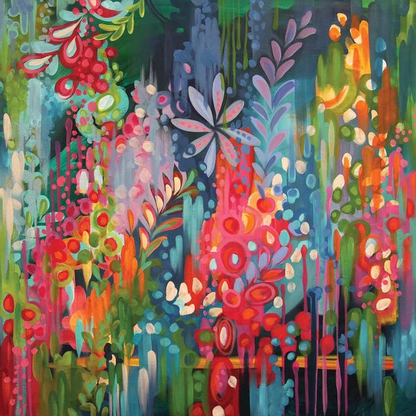 Abstract Floral & Botanical: Lush by Stephanie Corfee