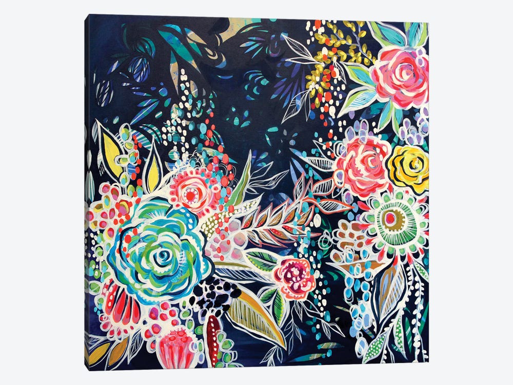 Night Bloomers by Stephanie Corfee 1-piece Canvas Art