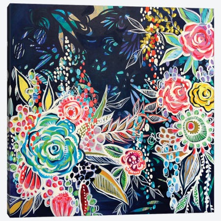 Night Bloomers Canvas Print #STC51} by Stephanie Corfee Canvas Art Print