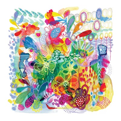 Painted Garden by Stephanie Corfee art print