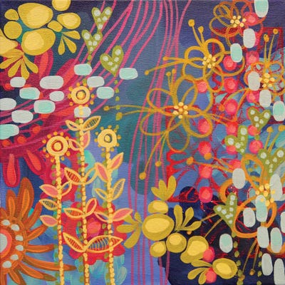 Bluesy by Stephanie Corfee canvas print