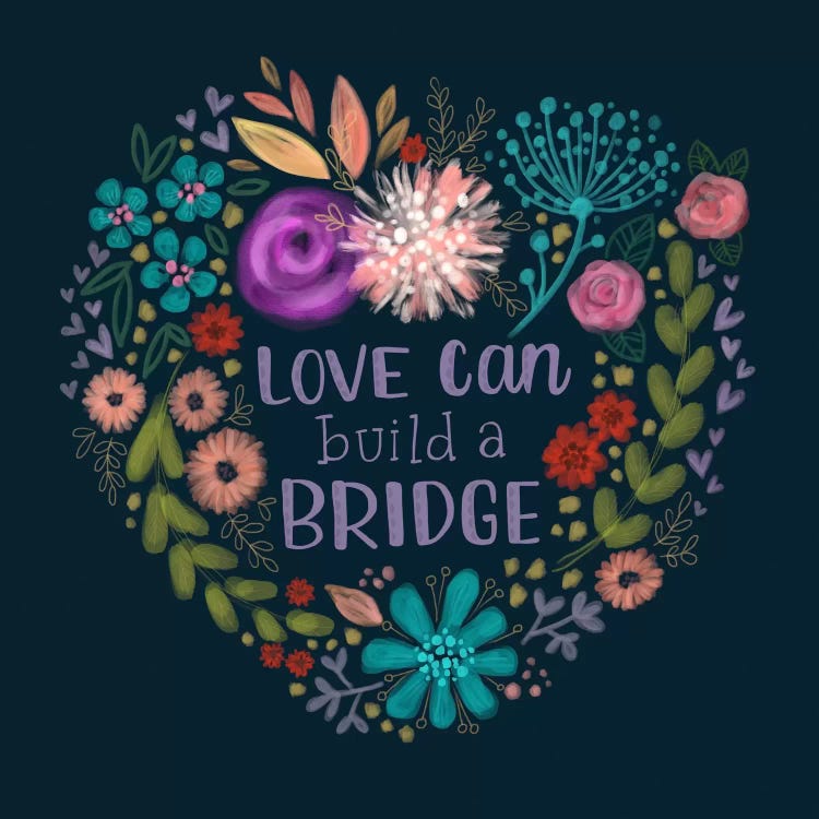 Build A Bridge by Stephanie Corfee wall art