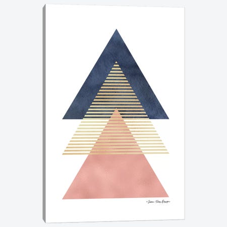 Triangles II Canvas Print #STD102} by Seven Trees Design Canvas Wall Art