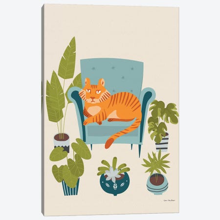 The Tiger Of The City Canvas Print #STD138} by Seven Trees Design Canvas Art Print