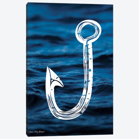 Fishing Canvas Print #STD19} by Seven Trees Design Canvas Art
