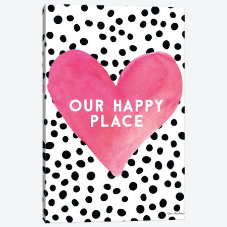 Our Happy Place Canvas Print #STD200} by Seven Trees Design Canvas Art Print