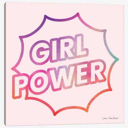Girl Power I Canvas Print #STD21} by Seven Trees Design Canvas Art Print