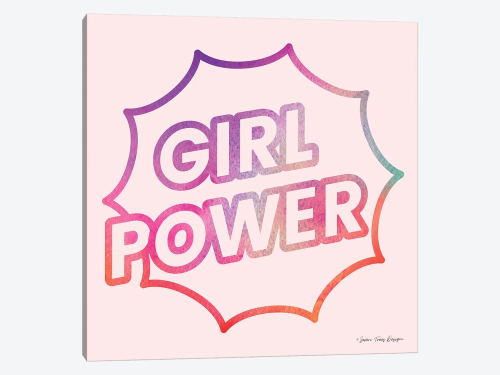 Girl Power I by Seven Trees Design 1-piece Canvas Artwork