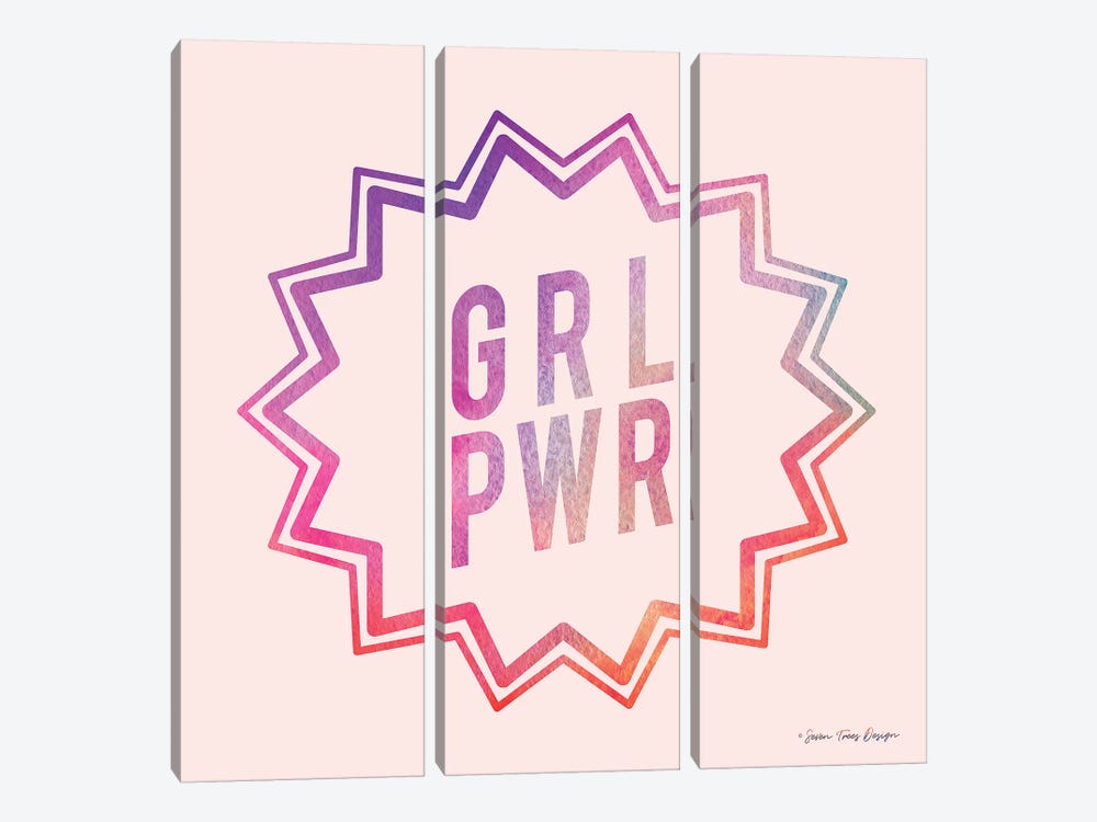 Girl Power II by Seven Trees Design 3-piece Art Print