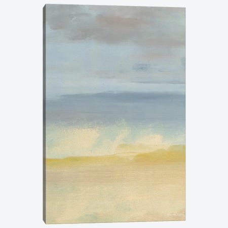 Sand, Ocean And Sky Canvas Print #STD230} by Seven Trees Design Canvas Wall Art