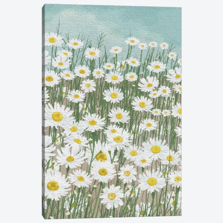 Daisies In The Sky Canvas Print #STD234} by Seven Trees Design Canvas Print