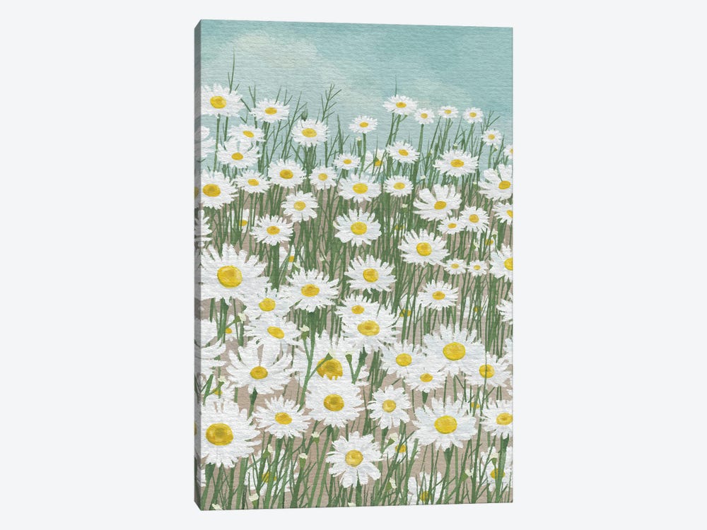 Daisies In The Sky by Seven Trees Design 1-piece Canvas Art Print