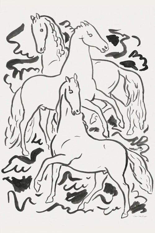 Three Horses