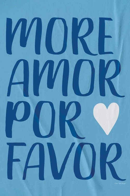 More Amor Por Favor by Seven Trees Design wall art