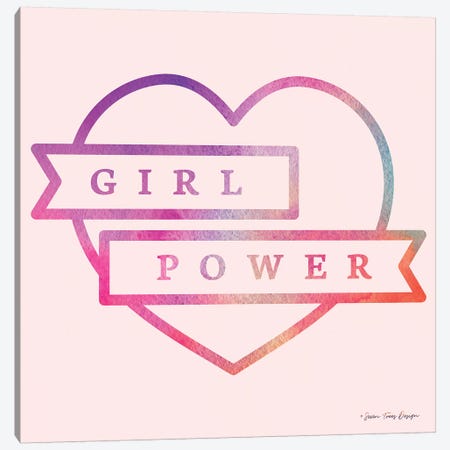 Girl Power IV Canvas Print #STD24} by Seven Trees Design Canvas Art