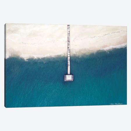 Into the Ocean Canvas Print #STD32} by Seven Trees Design Canvas Art