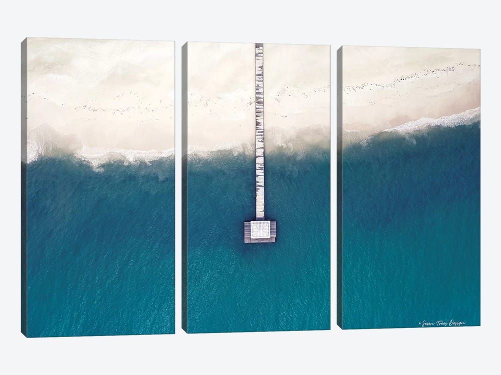 Into the Ocean by Seven Trees Design 3-piece Canvas Art