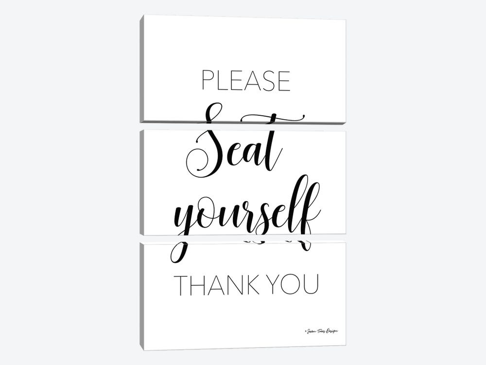 Please Seat Yourself by Seven Trees Design 3-piece Canvas Artwork