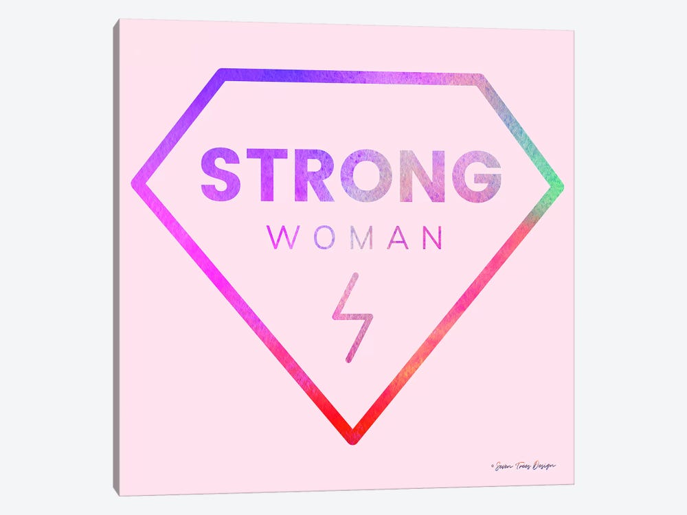 Strong Woman by Seven Trees Design 1-piece Canvas Print