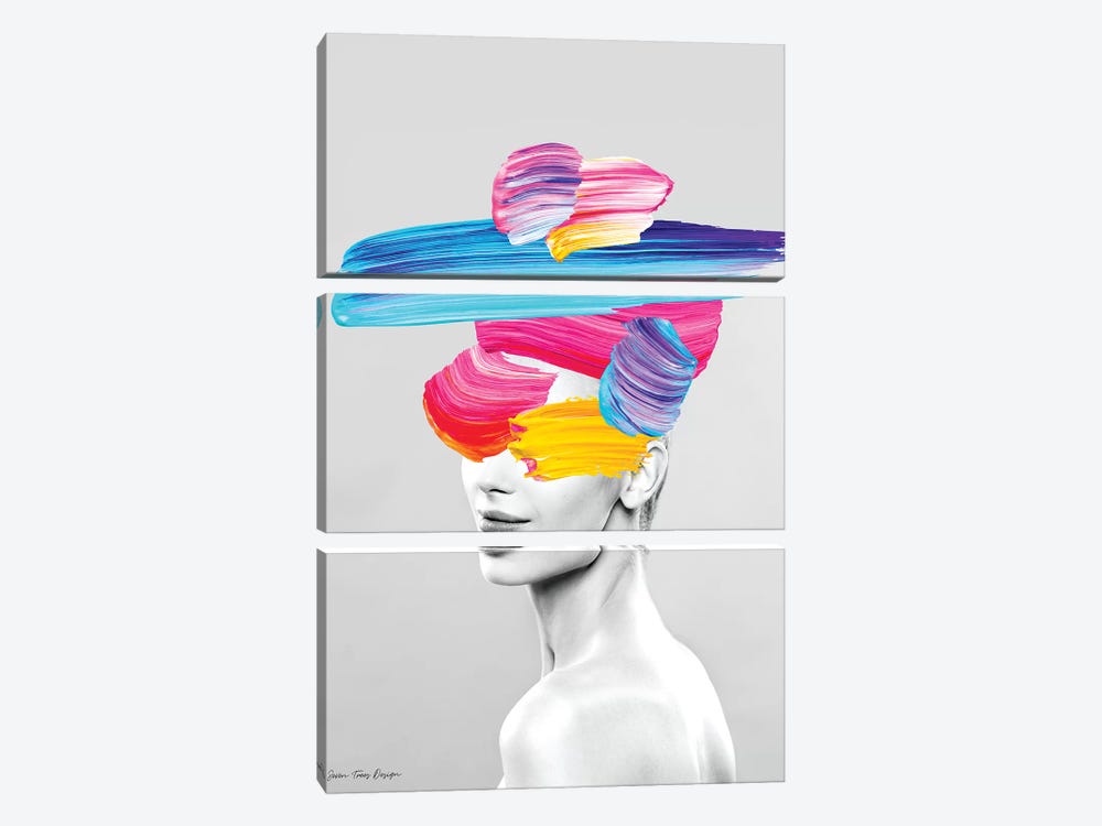 Beauty in Colors 3-piece Canvas Wall Art