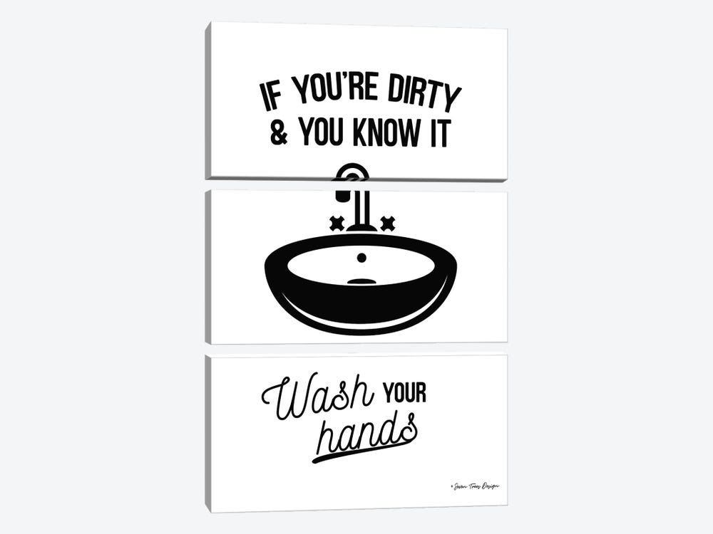Wash Your Hands 3-piece Art Print