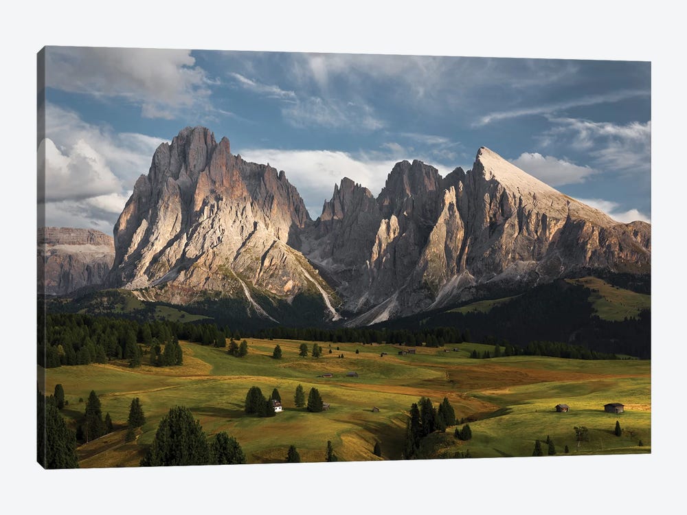 The Coronation Of The Alps by Stefan Hefele 1-piece Canvas Print