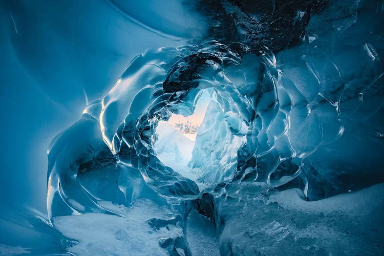 The Eye Of The Glacier - Alaska