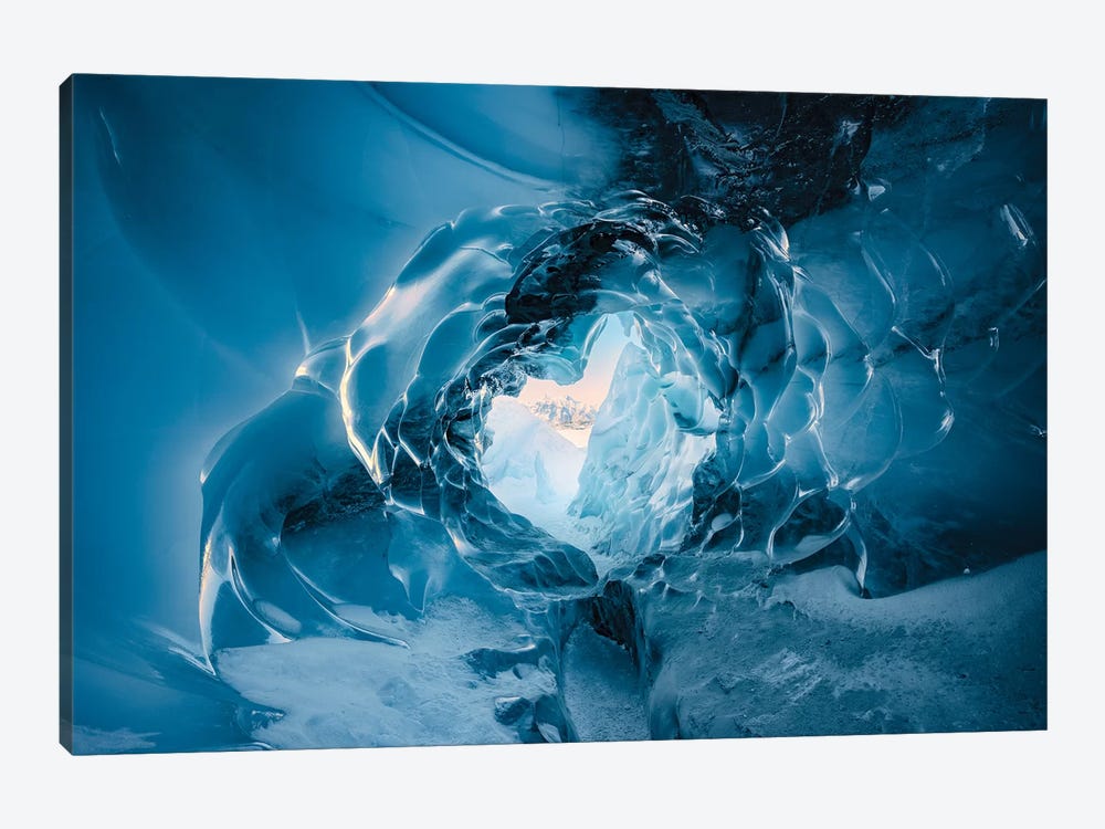 The Eye Of The Glacier - Alaska by Stefan Hefele 1-piece Canvas Wall Art