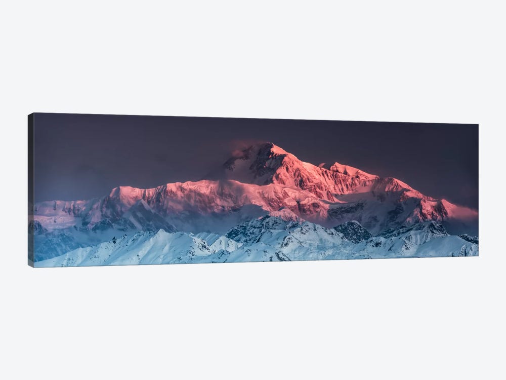 Awe - Mount McKinley by Stefan Hefele 1-piece Canvas Wall Art