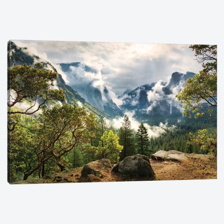 Unique Paradise - Yosemite Canvas Print #STF175} by Stefan Hefele Art Print