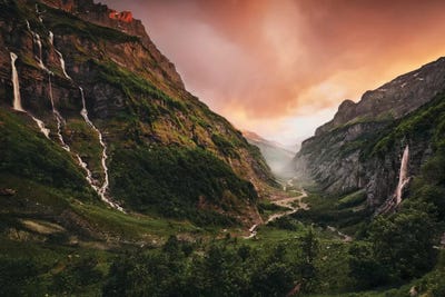 Vallée Eden by Stefan Hefele canvas print