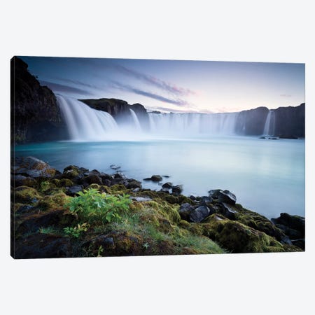 Waterfall Of The Gods Canvas Print #STF181} by Stefan Hefele Canvas Art Print