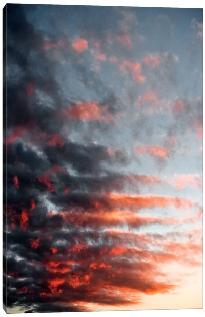 Burning Sky Canvas Art Print - Stefan Hefele